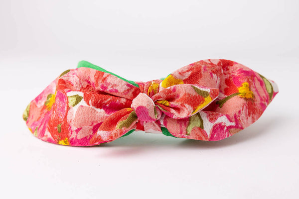 Floral Green Headband - Unique Town Boutique
