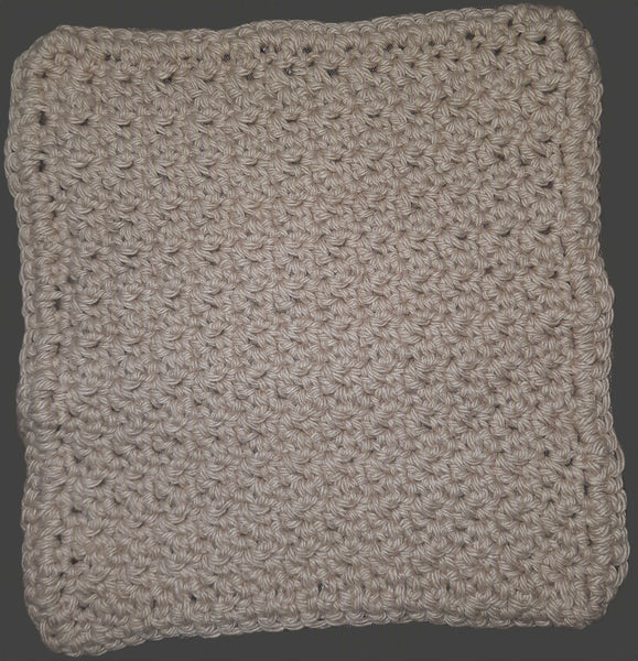 Crochet Cotton Washcloth