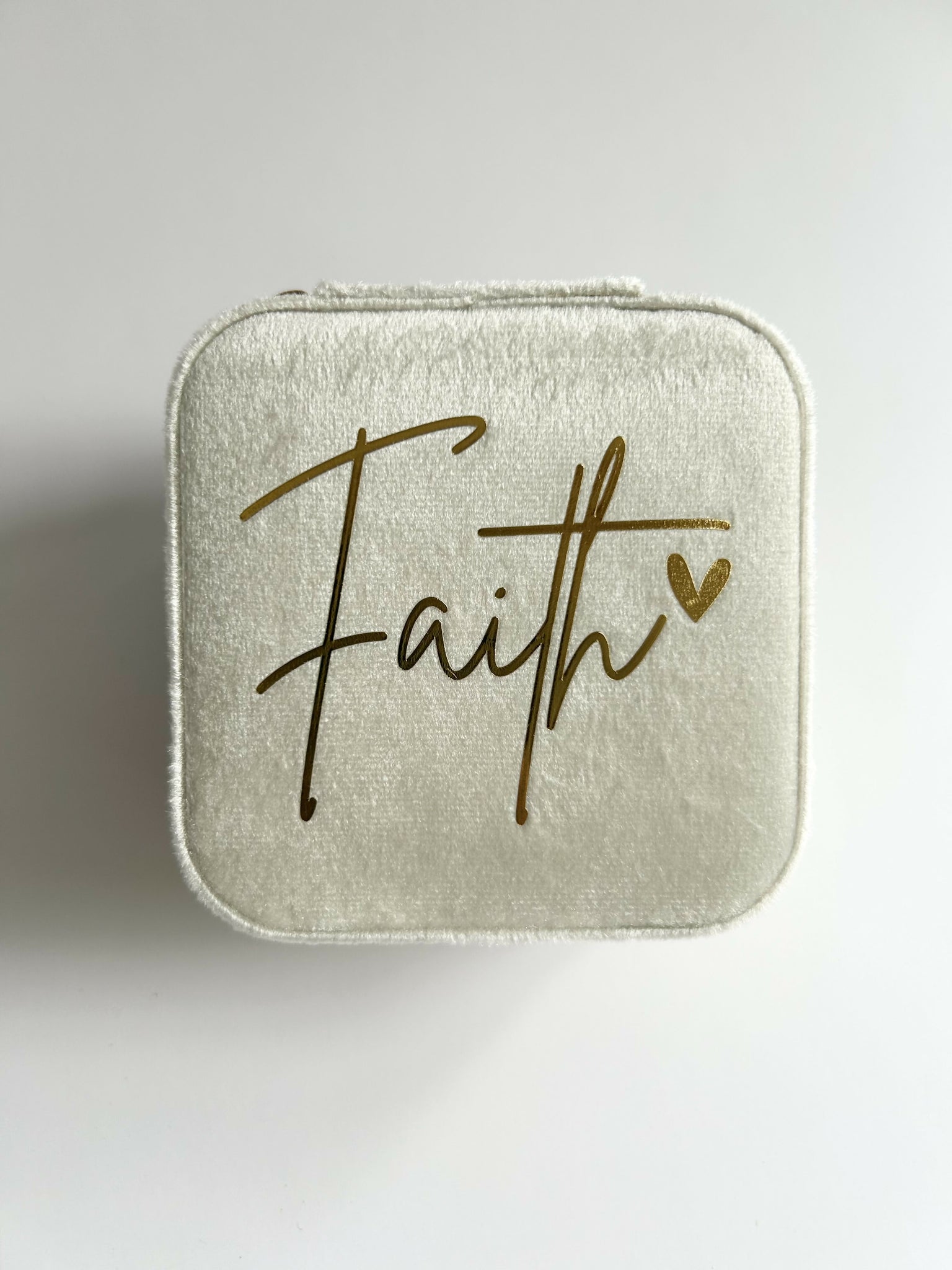 Velvet Jewellery Box