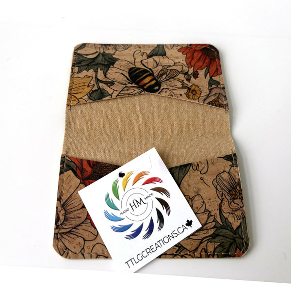 Slim Cork Card Holder