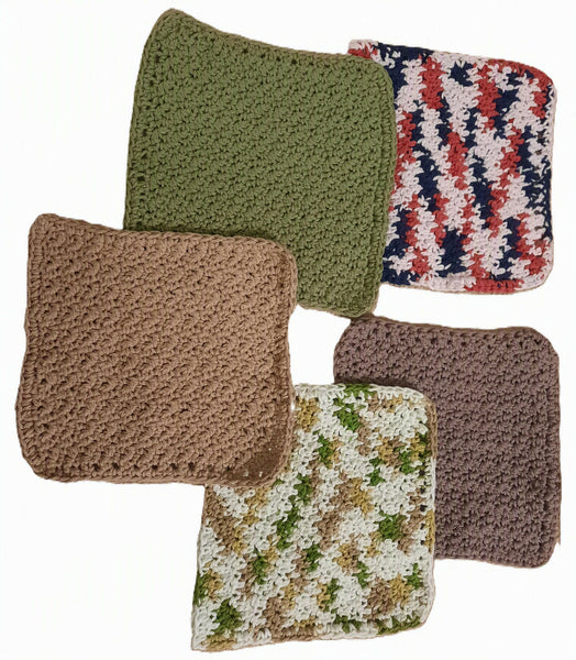 Crochet Cotton Washcloth