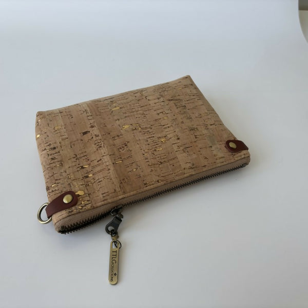 Devon Pouch Cork - Natural Bees Buzz
