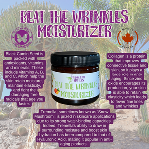 Beat the wrinkles Moisturizer infographics