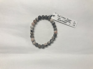 Pink Zebra Jasper Bracelet