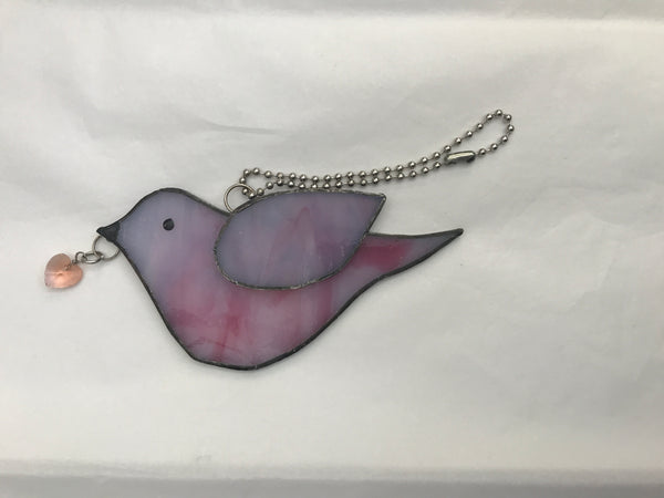 Small assorted stained glass birds