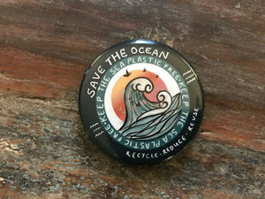 2.5" Ocean Preservation Button