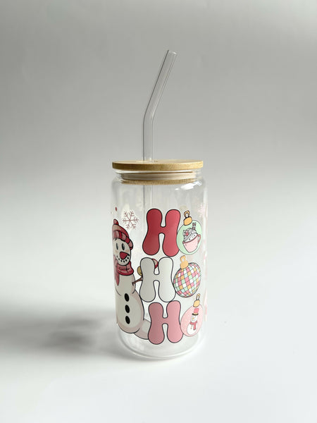 Pink Christmas Tumbler