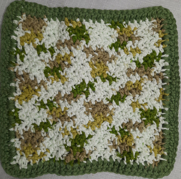 Crochet Cotton Washcloth
