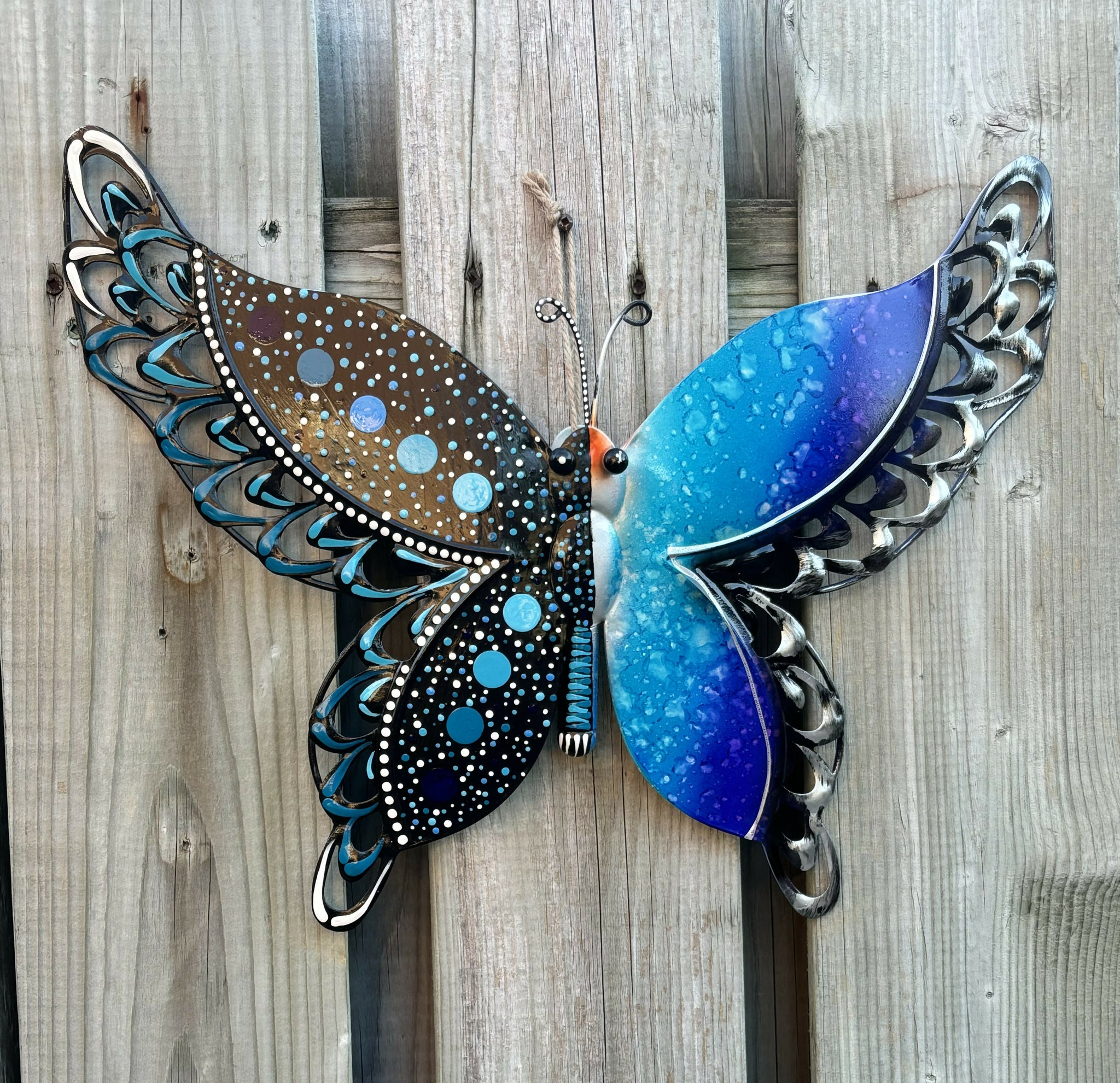 Metal butterfly