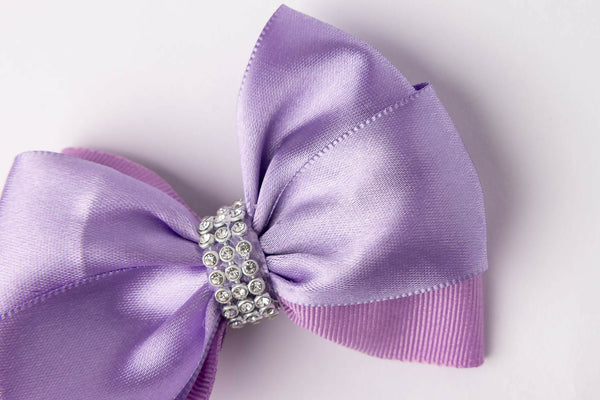 Lavender Kids Hair Bow - Unique Town Boutique