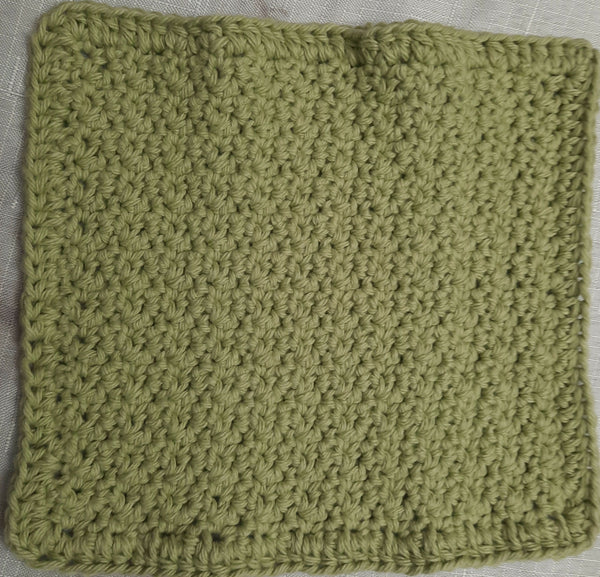 Crochet Cotton Washcloth