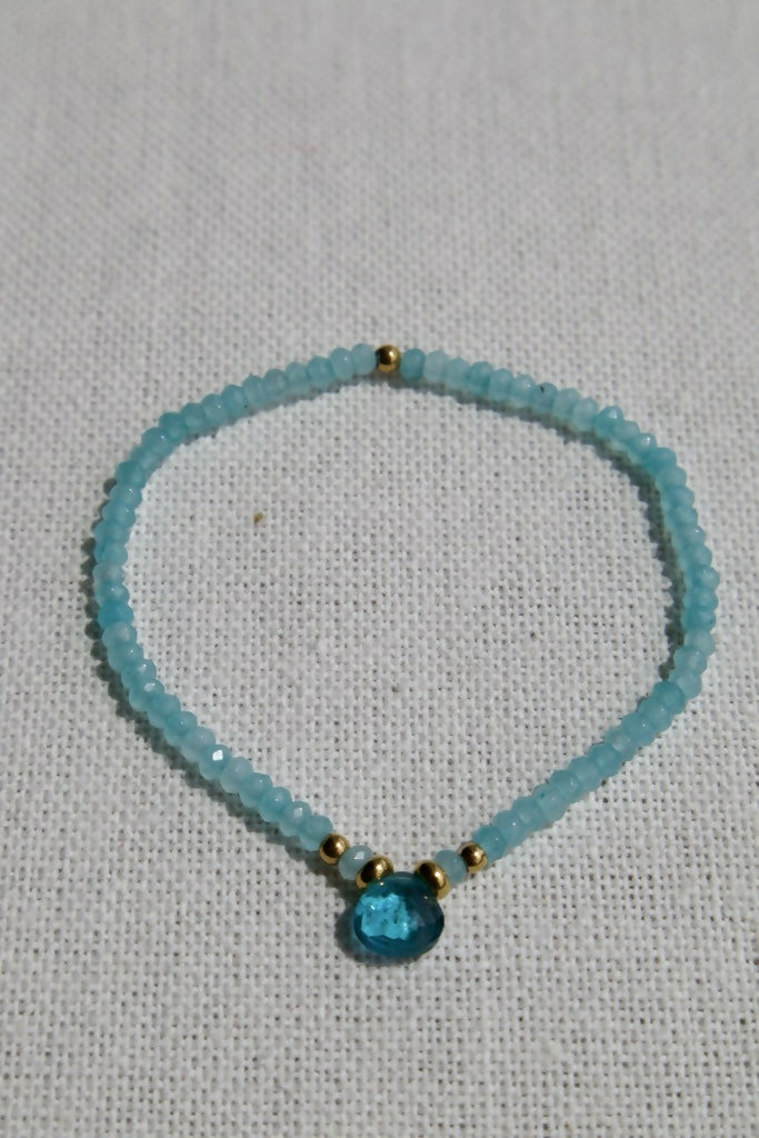 Jade & Apatite Bracelet