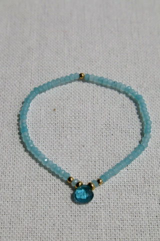 Jade & Apatite Bracelet
