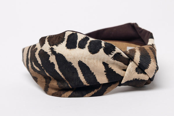Animal Print Knot Headband