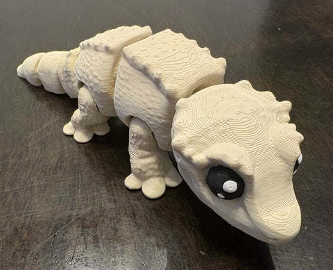 3D Printed Crested Gecko