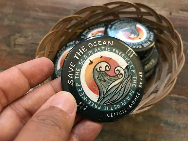 2.5" Ocean Preservation Button