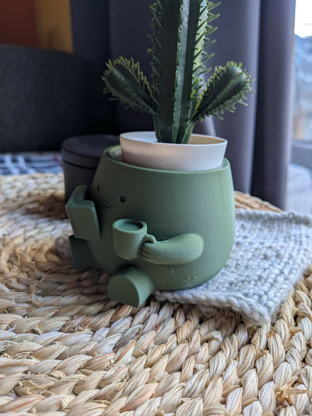 Book & Brew Planter