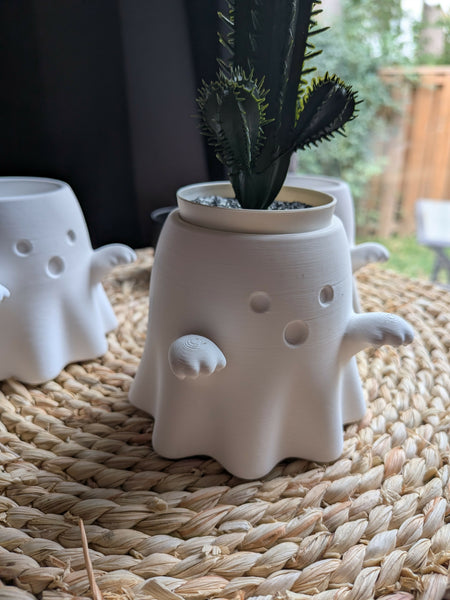 Boo-tiful Ghost Planter