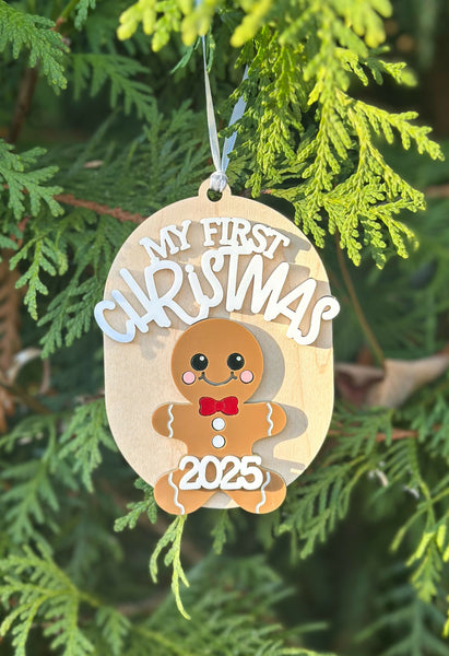 First Christmas Gingerbread Ornament