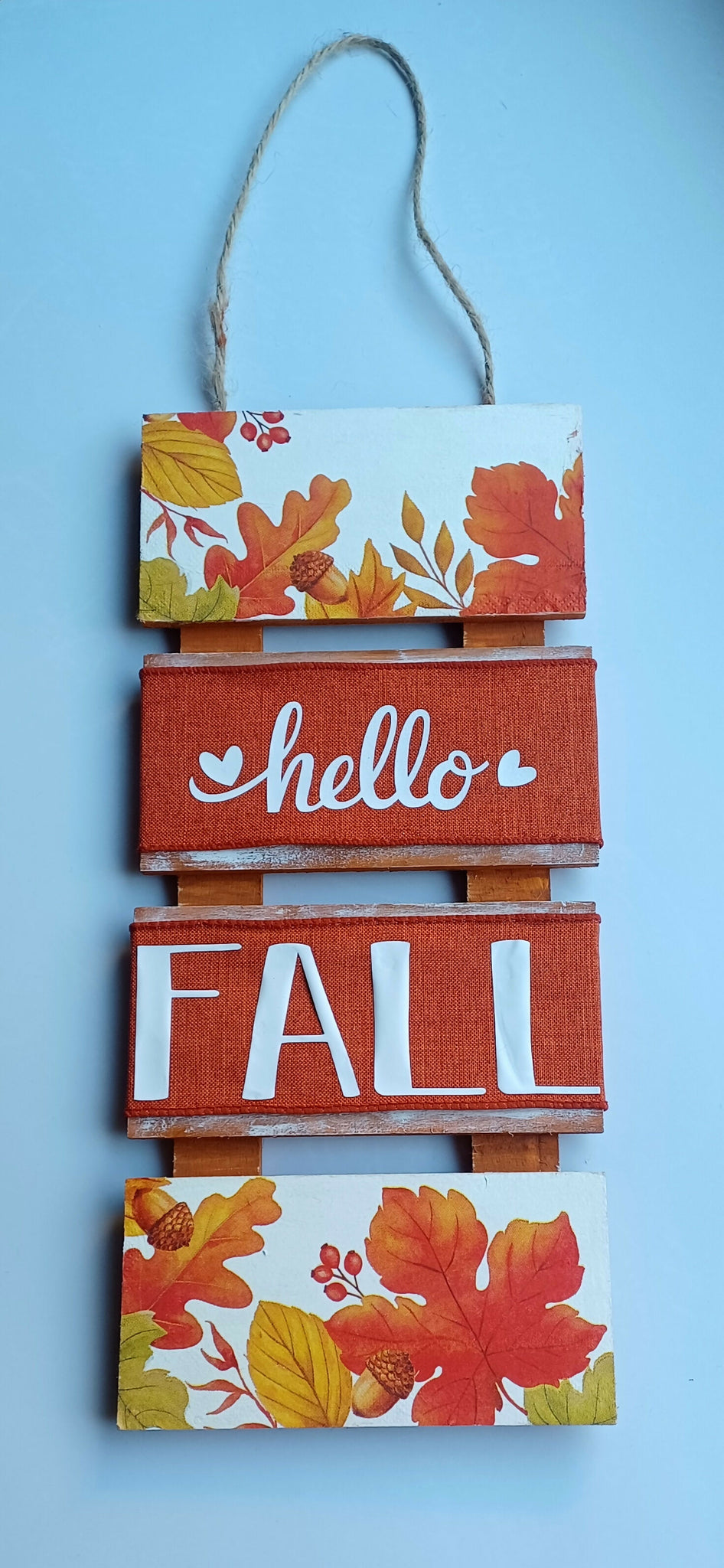 Wooden Decorative Pallet ~ Hello Fall