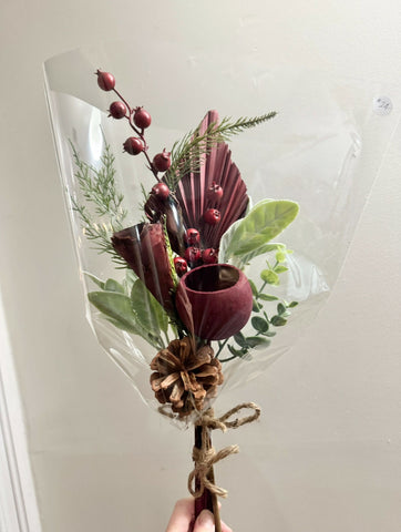 Everlasting Floral Bouquet with additional Dried Floral