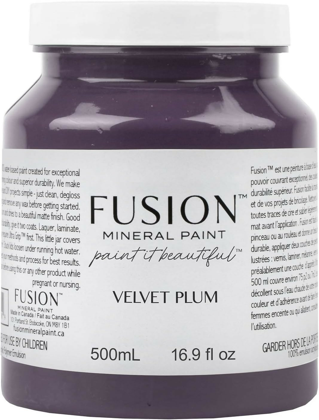 Velvet Plum Fusion Mineral Paint