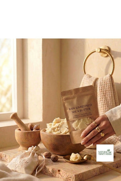 Wild Crafted Filtered Unrefined Raw Shea Butter 100 grams