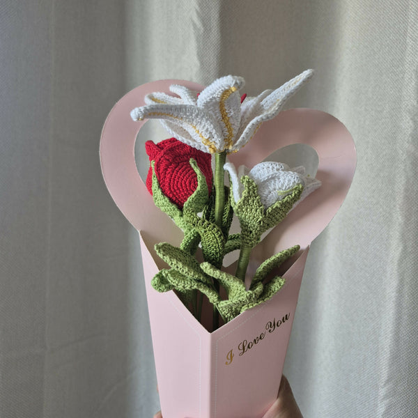 Yarn By Zee - Crochet Flower Bouquet