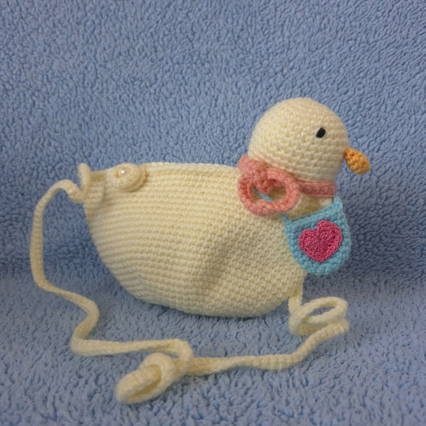 Yarn By Zee Crochet Duck Purse