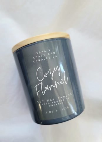 Cozy Flannel Candle