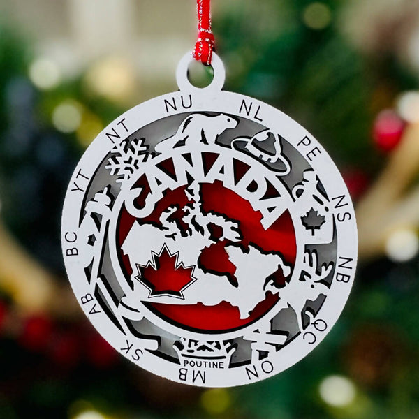 Canadian Provincial Ornaments