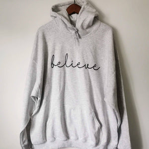 'Believe' Hooded Sweatshirt