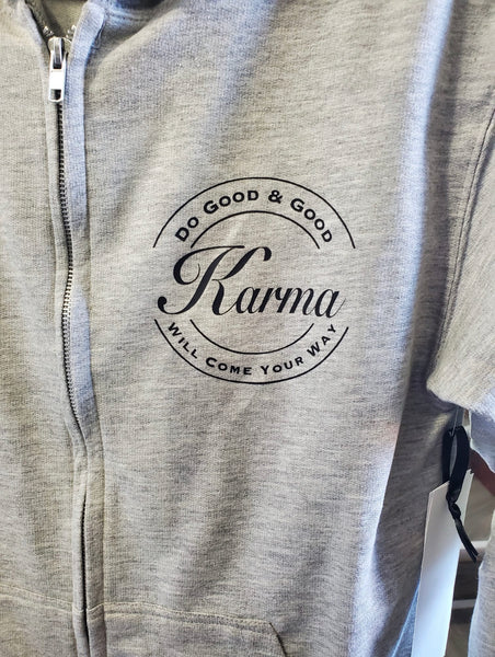 Karma Zip-up Hoodie