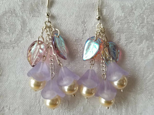 Pearl Flower Earrings