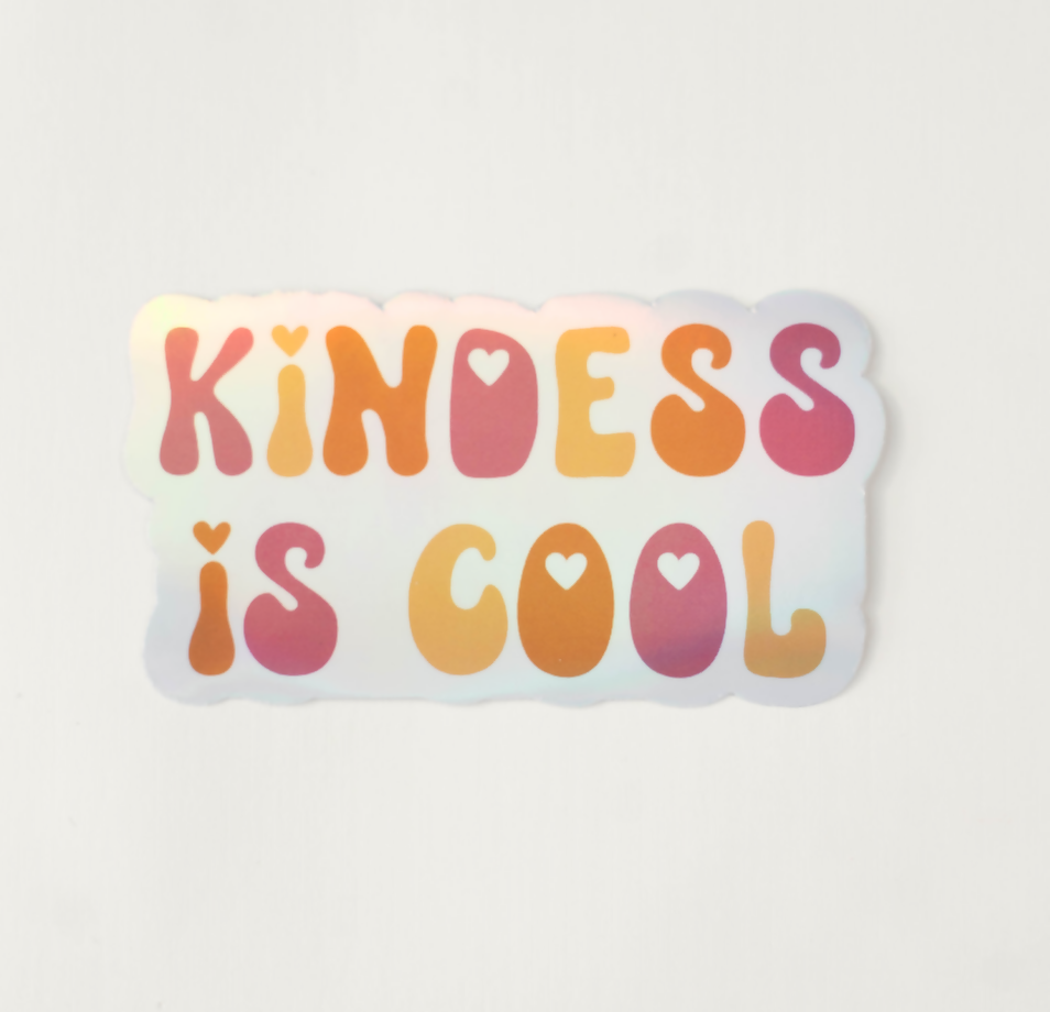 Kindness Is Cool Sticker