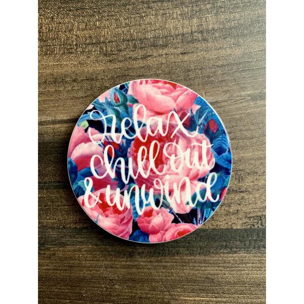 Positive Affirmations Ceramic Coasters