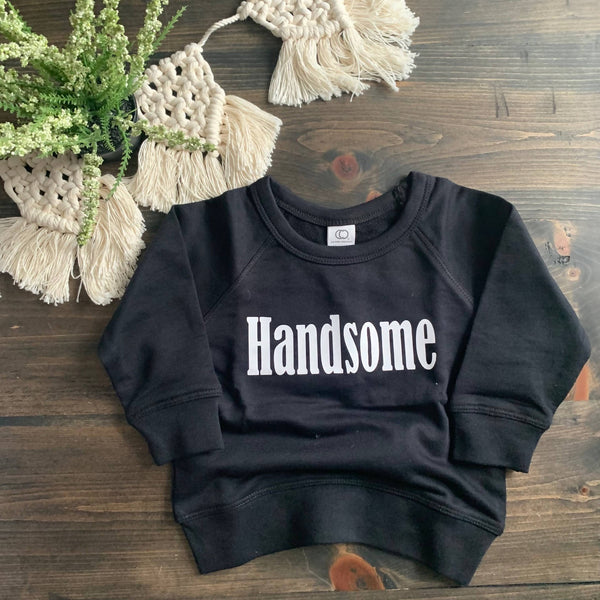 Handsome Sweatshirt: Infant and Child