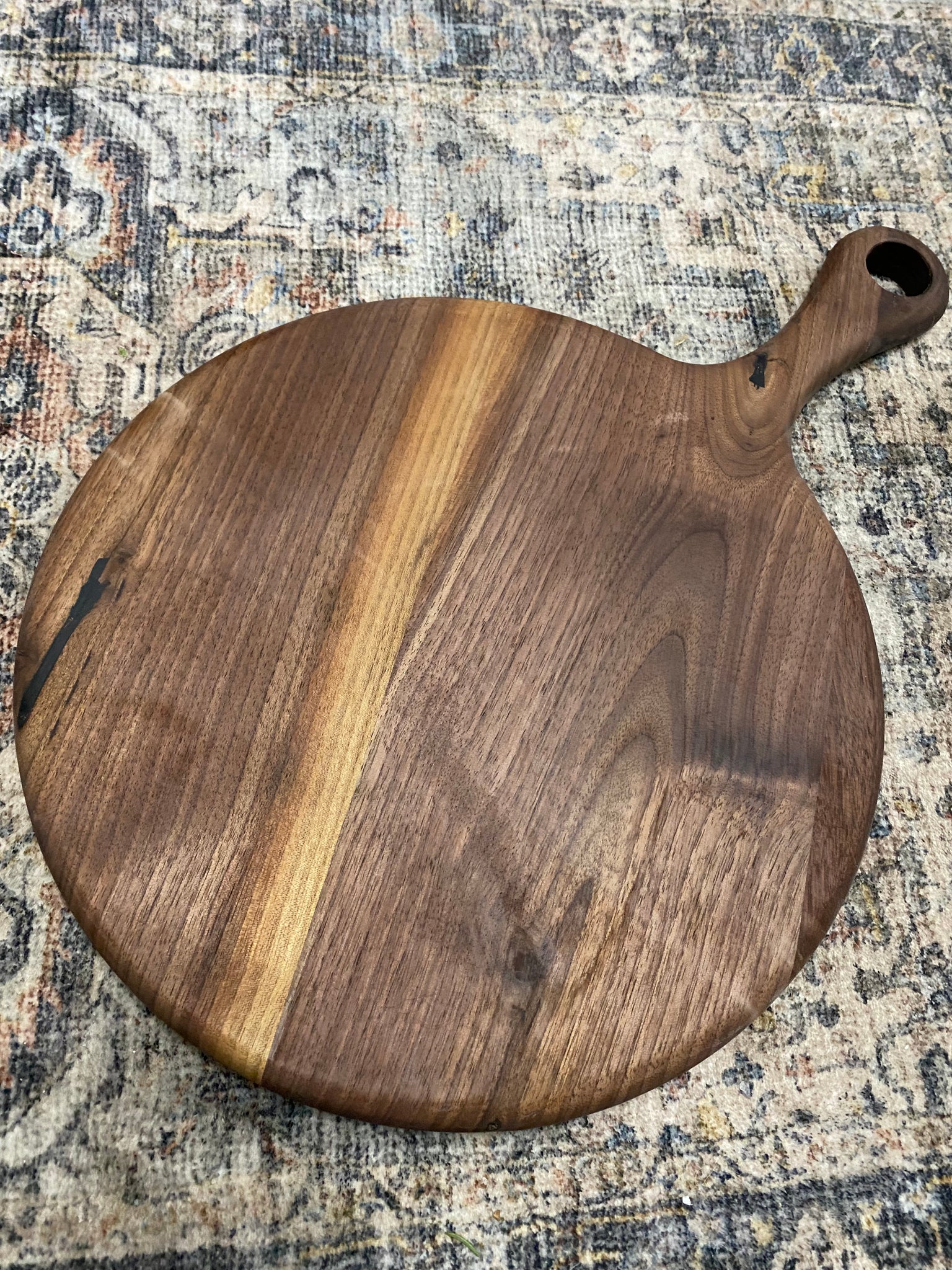 Cherry Round Charcuterie Board with Handle
