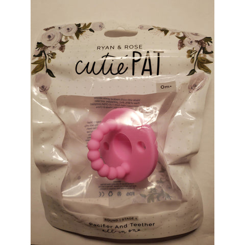 Silicone Baby Soother - Pink