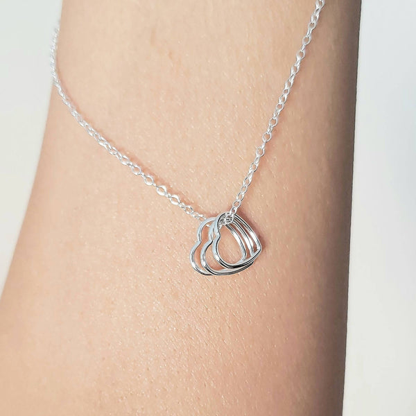 Sterling Silver Mini Heart Necklace