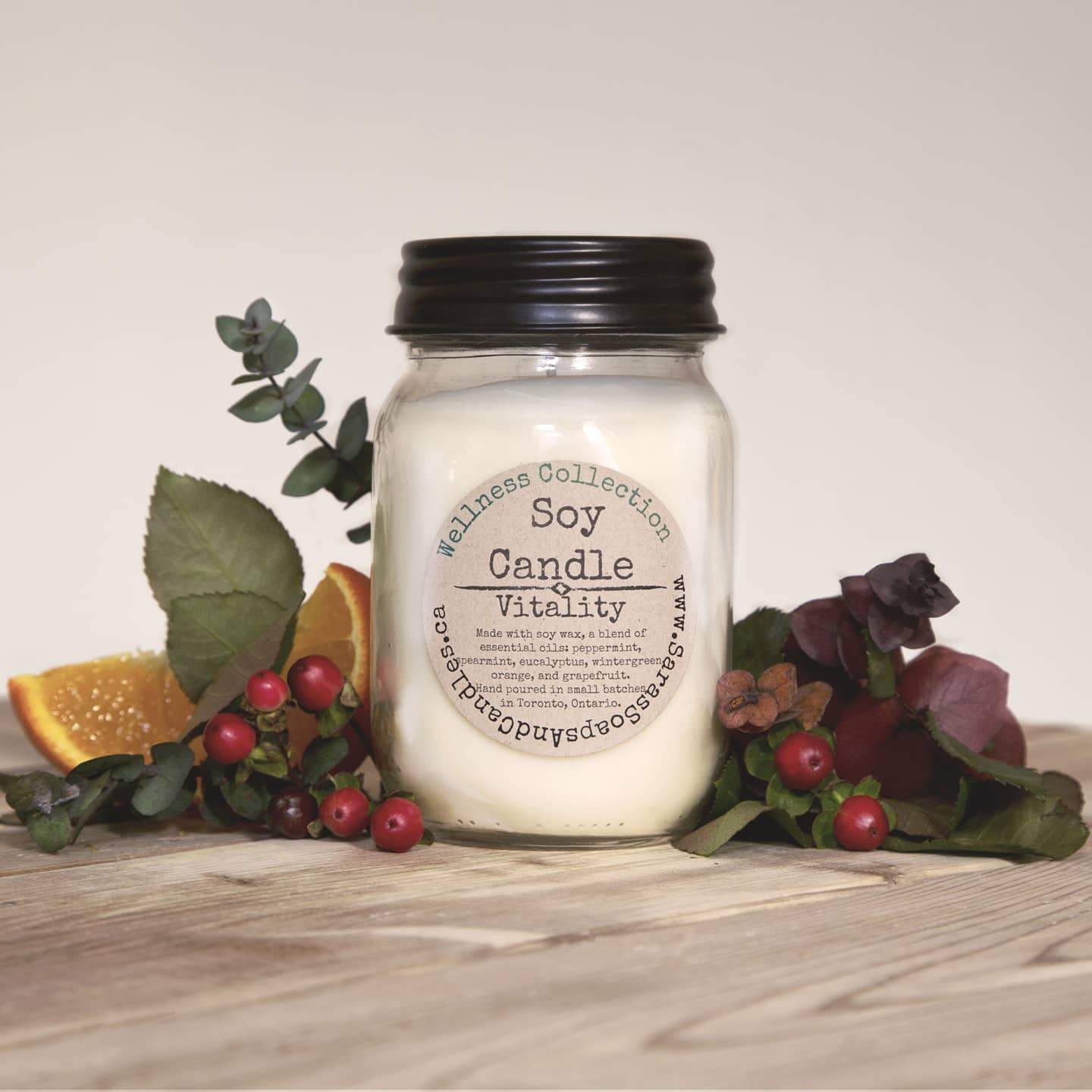 Vitality Soy Candle