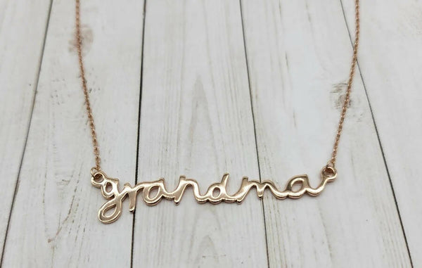 Grandma Necklace