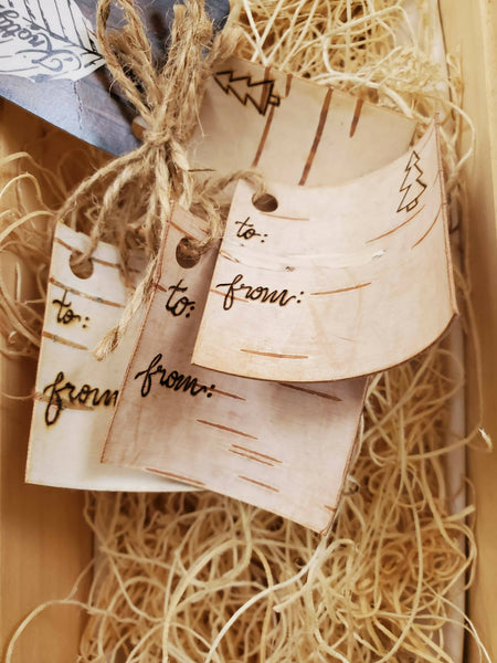 Birch Reusable Gift tags