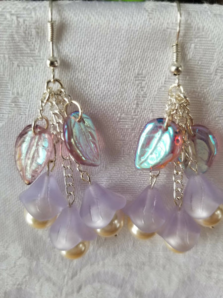 Pearl Flower Earrings