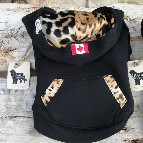 Leopard Print Guard k9 Hoodie