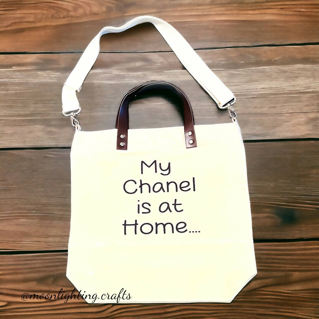 My Chanel is at Home - Tote Bag – Unique Town Boutique