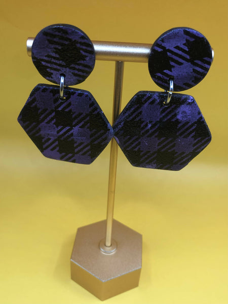 Rad in Plaid Earrings