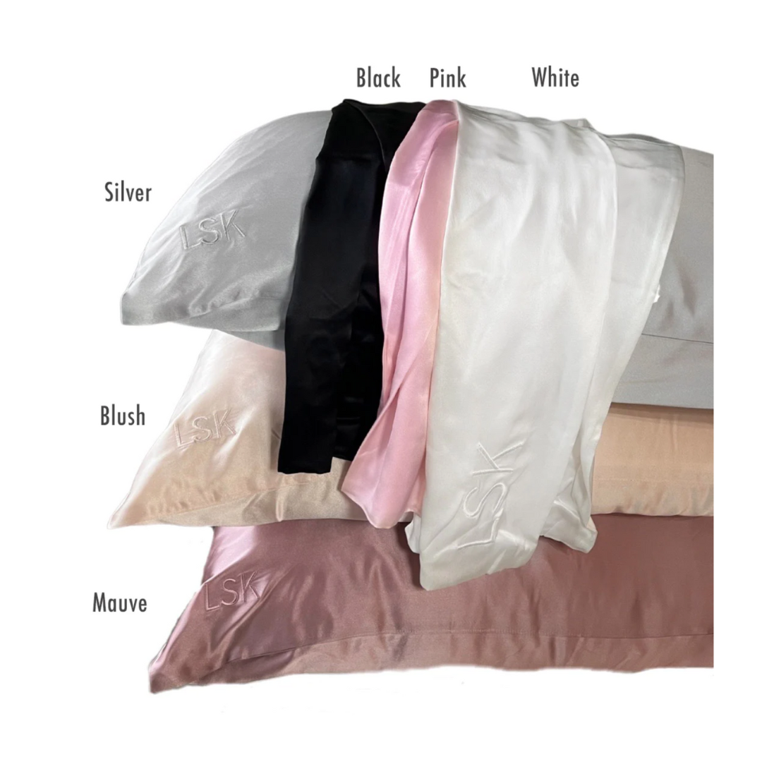 LSK 100% Mulberry Silk 600 Thread Count Pillowcases