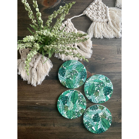 Plant Ceramic Coasters