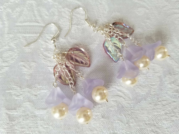 Pearl Flower Earrings